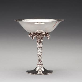 Georg Jensen, A Georg Jensen sterling 'grape-bowl', Copenhagen post 1945, design nr 263B.