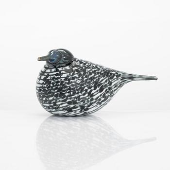 Oiva Toikka, A glass bird, signed O. Toikka Nuutajärvi 2012.