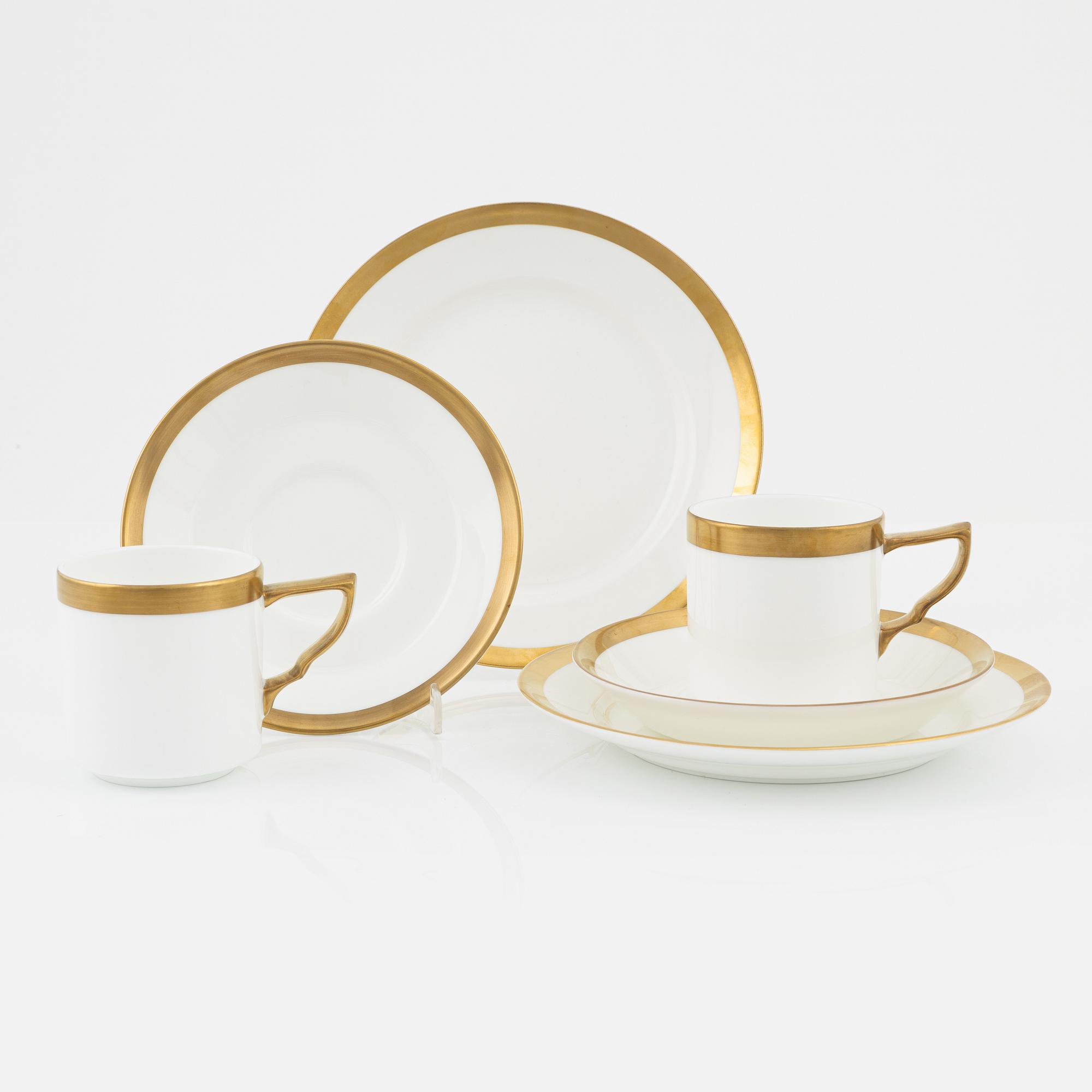 Karin Björquist, a 24-piece 'Nobel' bone china coffee service from Rörstrand.