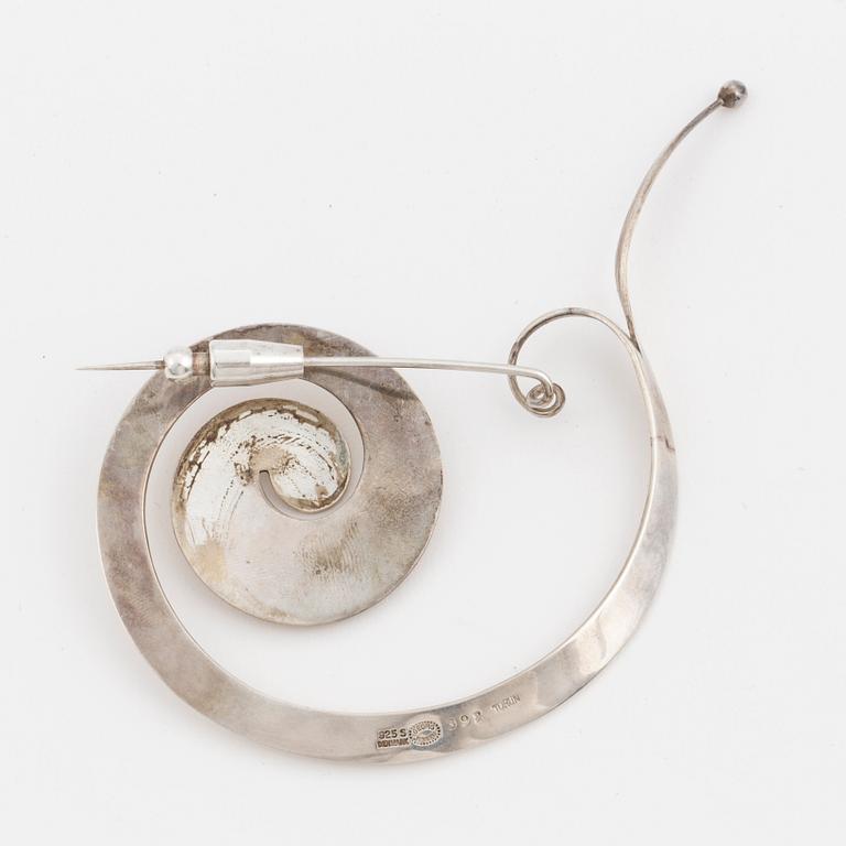 VIVIANNA TORUN BÜLOW-HÜBE, brosch, silver, Georg Jensen.