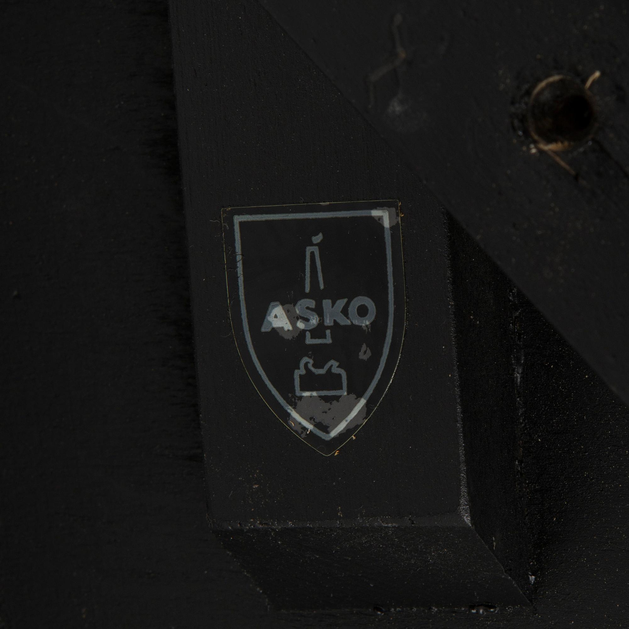 Ilmari Tapiovaara, karmstolar, 4 st, "Aslak", Asko 1960-tal.