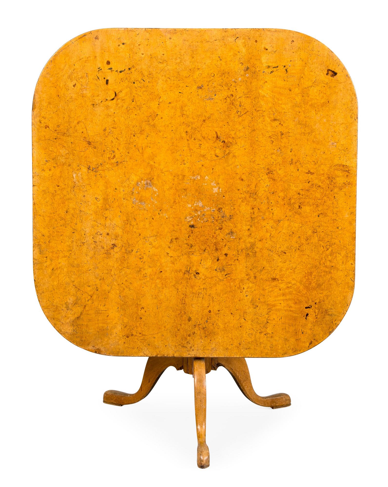 FÄLLBORD. Alrotsfanerat. Sverige, 1800-talets första hälft.