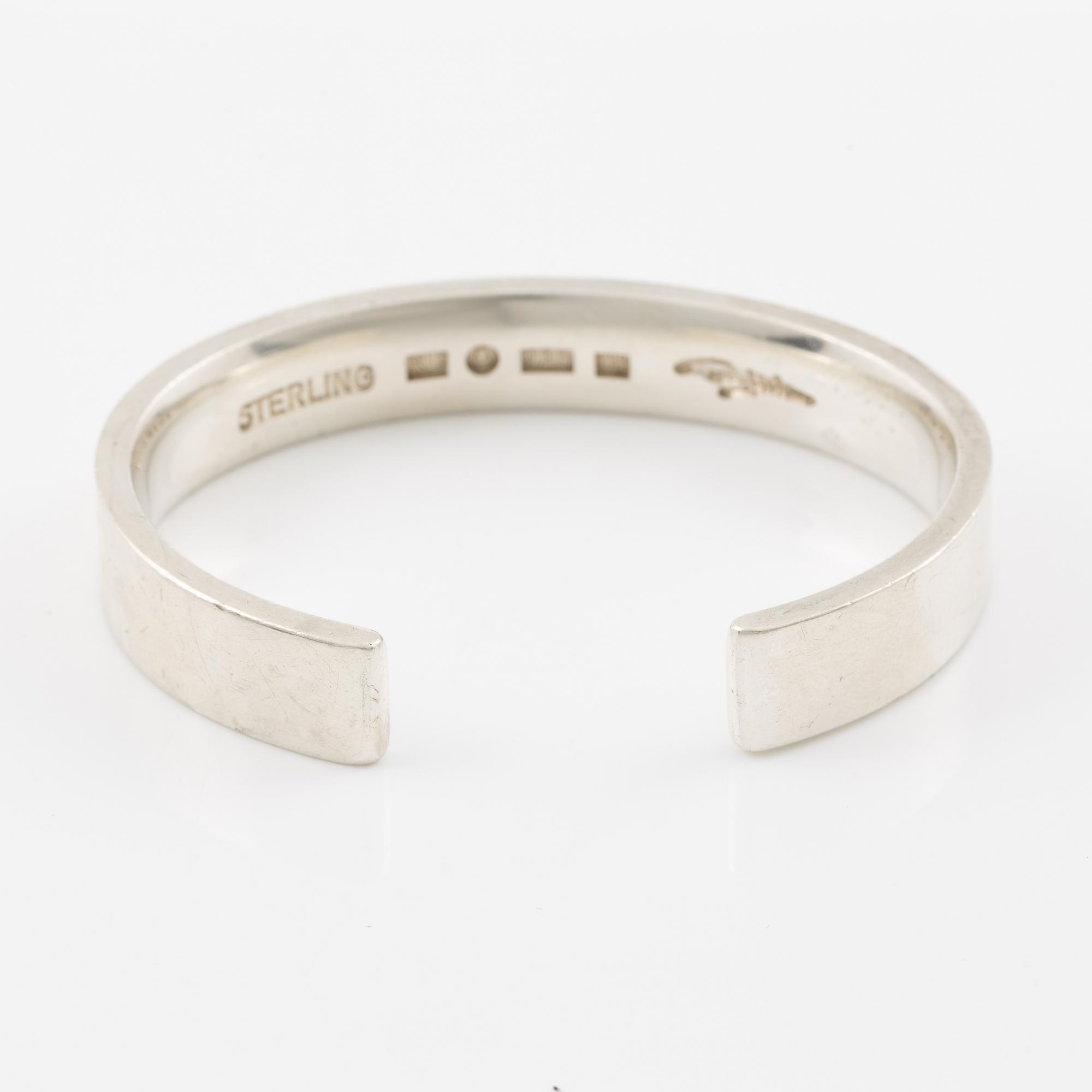 Rey Urban, bracelet, sterling silver, Stockholm 2007.