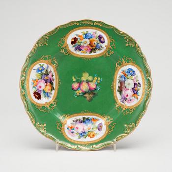 PLATE, Russia, Popov first half of the 19th century.