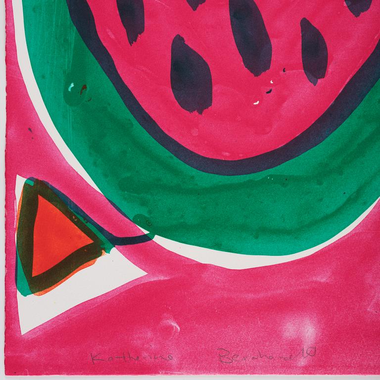 Katherine Bernhardt, "Merengue".