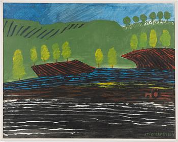 Stig Claesson, Spring Landscape.