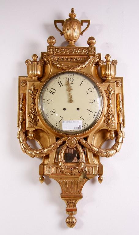 VÄGGPENDYL, gustaviansk stil. 1900-talets första hälft.