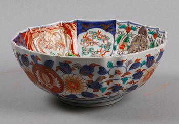 SKÅL, porslin, Imari, Japan 1800/1900-tal.