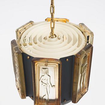 Einar Bäckström, taklampa, 1900-talets mitt.