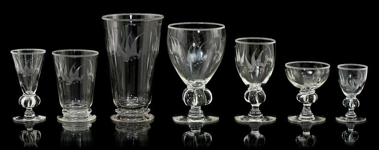 GLASSERVISDELAR, 95 st, 1900-talets första hälft.