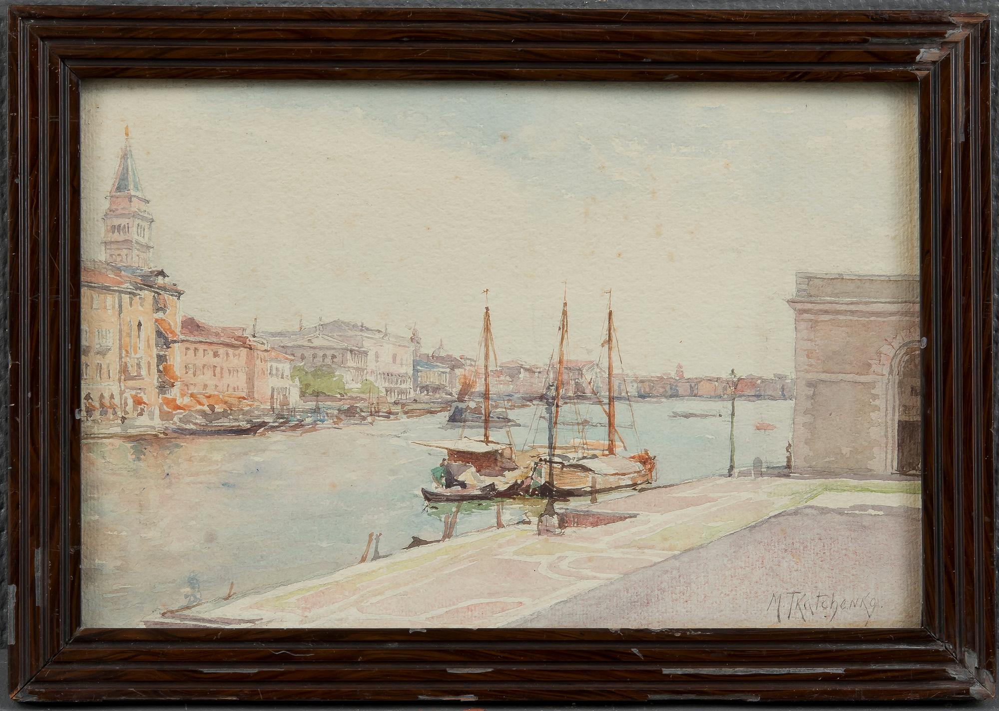 Michail Stepanovich Tkatchenko, GRAND CANAL, VENICE.