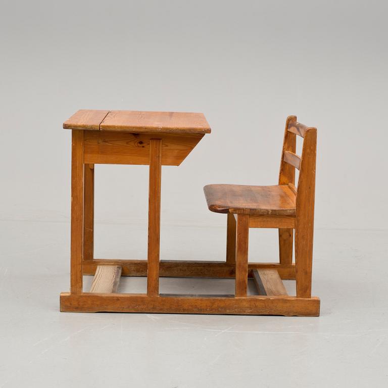 SKOLBÄNK, Tranås skolmöbler, 1952.