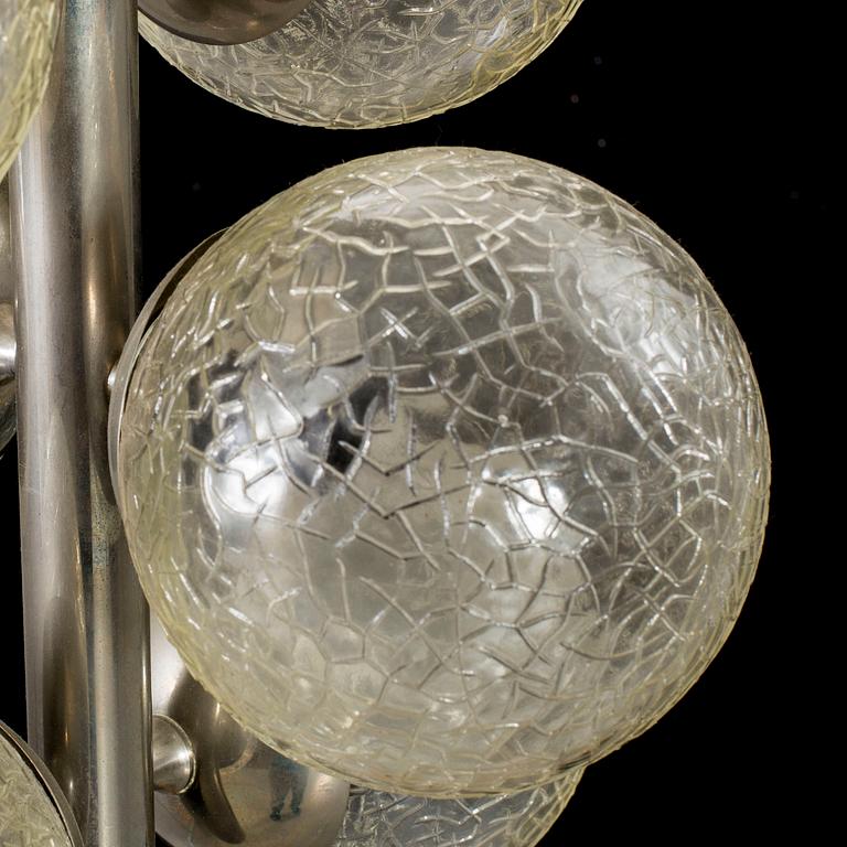 A ceiling lamp for six lights, second half of 20th century.