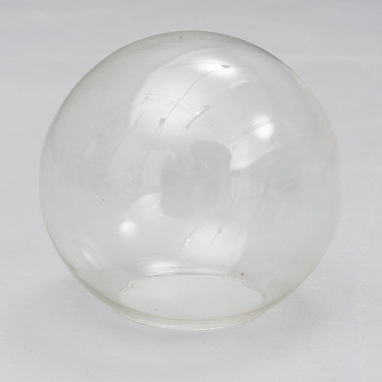 A brass ceiling light, Ott international, Germany, second half of the 20th century.