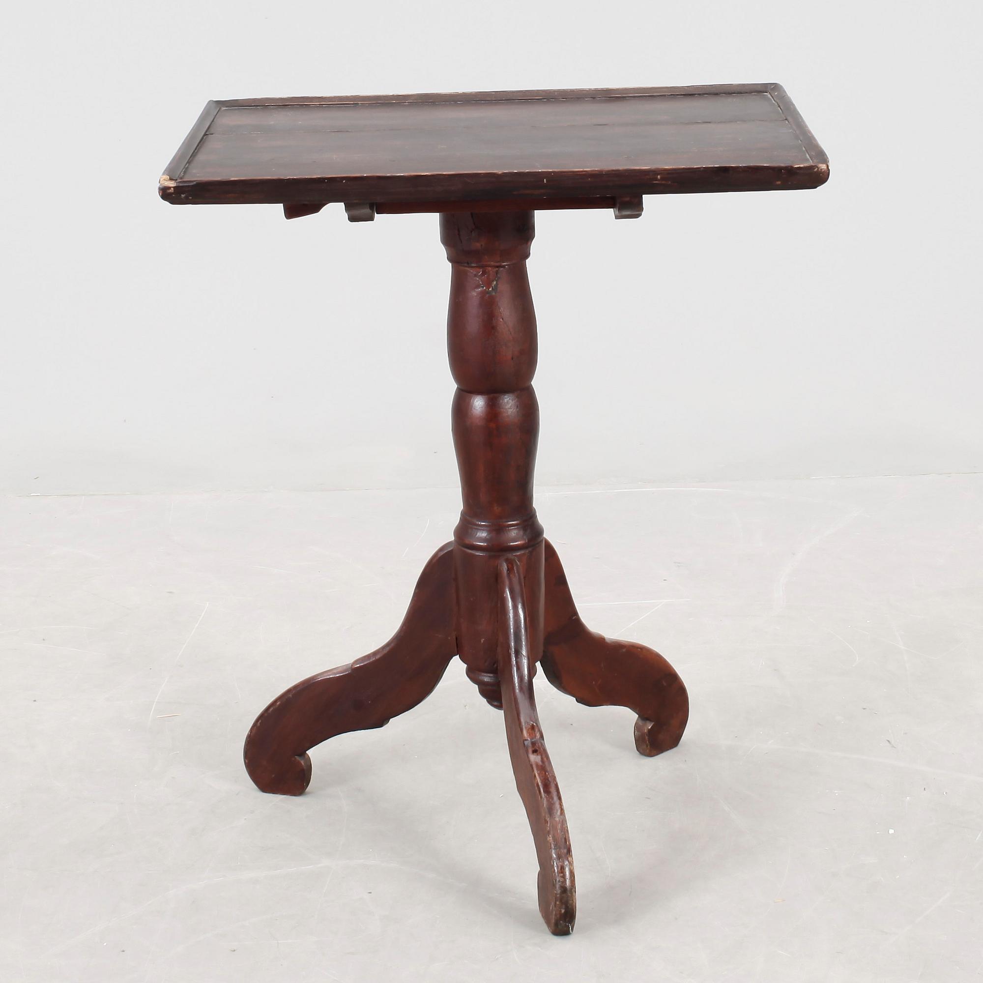 FÄLLBORD, allmoge, omkring 1800.