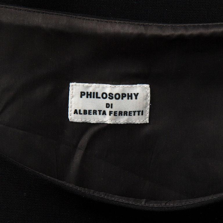 KLÄNNING, Philosophy di Alberta Ferretti, italiensk storlek 44.