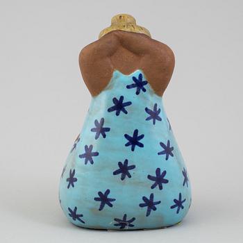 A stonewear figurine by Lisa Larson.