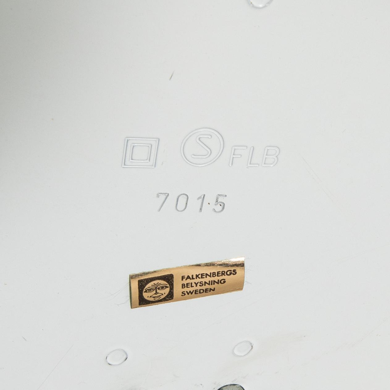 Floor lamp, Falkenberg Lighting, second half of the 20th century.