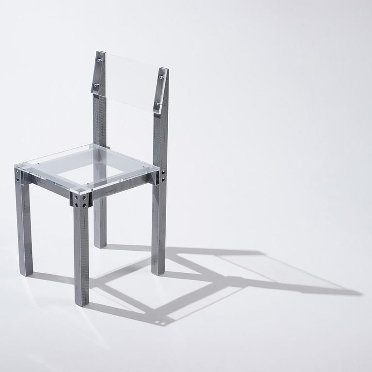 Fredrik Paulsen, stol, unik, "Chair One, Aphex Grin", JOY, 2024.