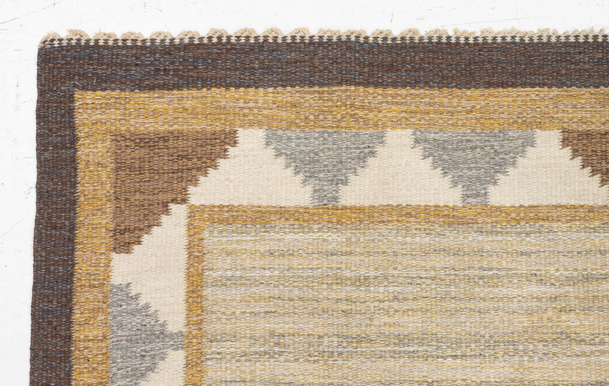 Ulla Parkdal, rug, flat weave, approx. 240 x 167 cm.