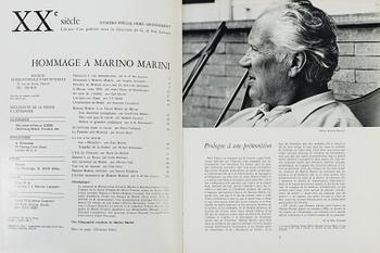 FOUR BOOKS, "Hommage a Georges Rouault, Marino Marini, Max Ernst, Manzù, "XXe siècle, G. di San Lazzaro.