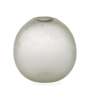 686. A Carlo Scarpa 'Corroso' glass vase, Venini, Murano, Italy, ca 1940.