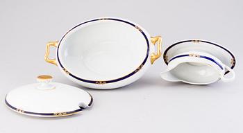 DINNERWARE SET, 36 pcs, porcelain, AB-model, Arabia, Finland 1928-32.