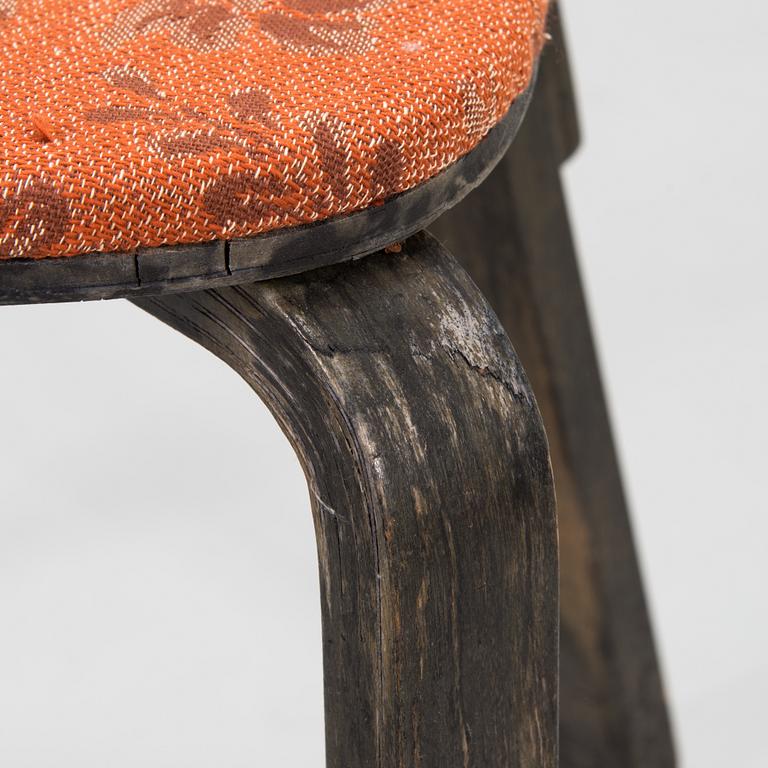 Alvar Aalto, stolar, 2 st, modell 69, O.Y. Huonekalu- ja Rakennustyötehdas A.B. 1940-tal.