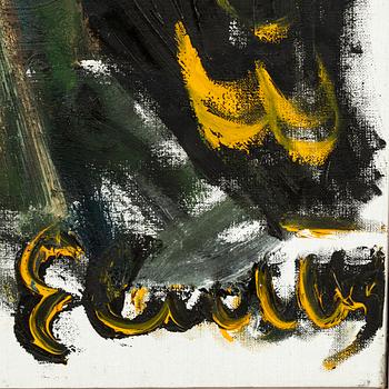 Erland Cullberg, oil on canvas, signed.