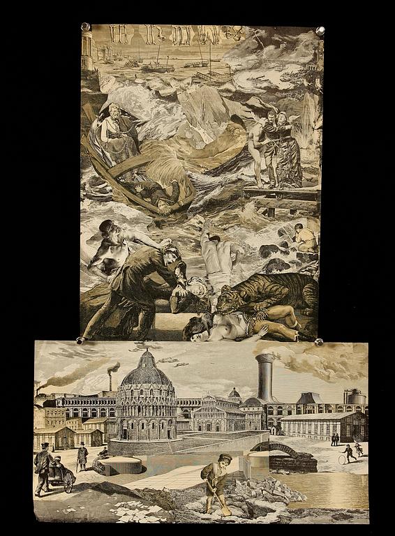 PETER WEISS, grafiska tryck, 8 st.