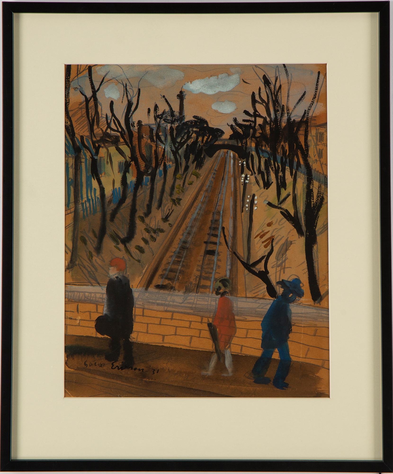 SVEN X:ET ERIXSON, watercolour, signed and dated -31.
