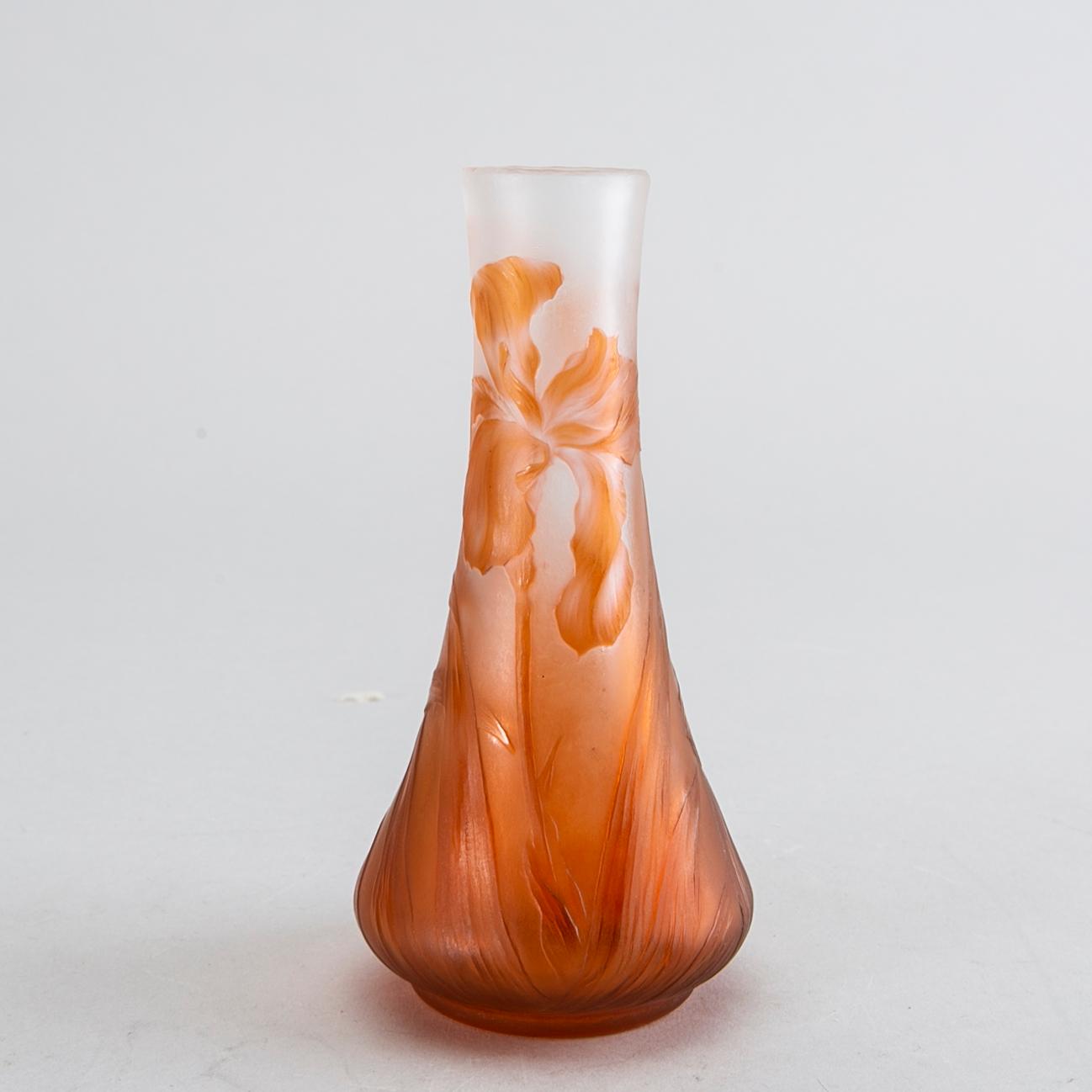 AXEL ENOCH BOMAN, vase, Kosta, jugend, beginning of the 20th century, signed.