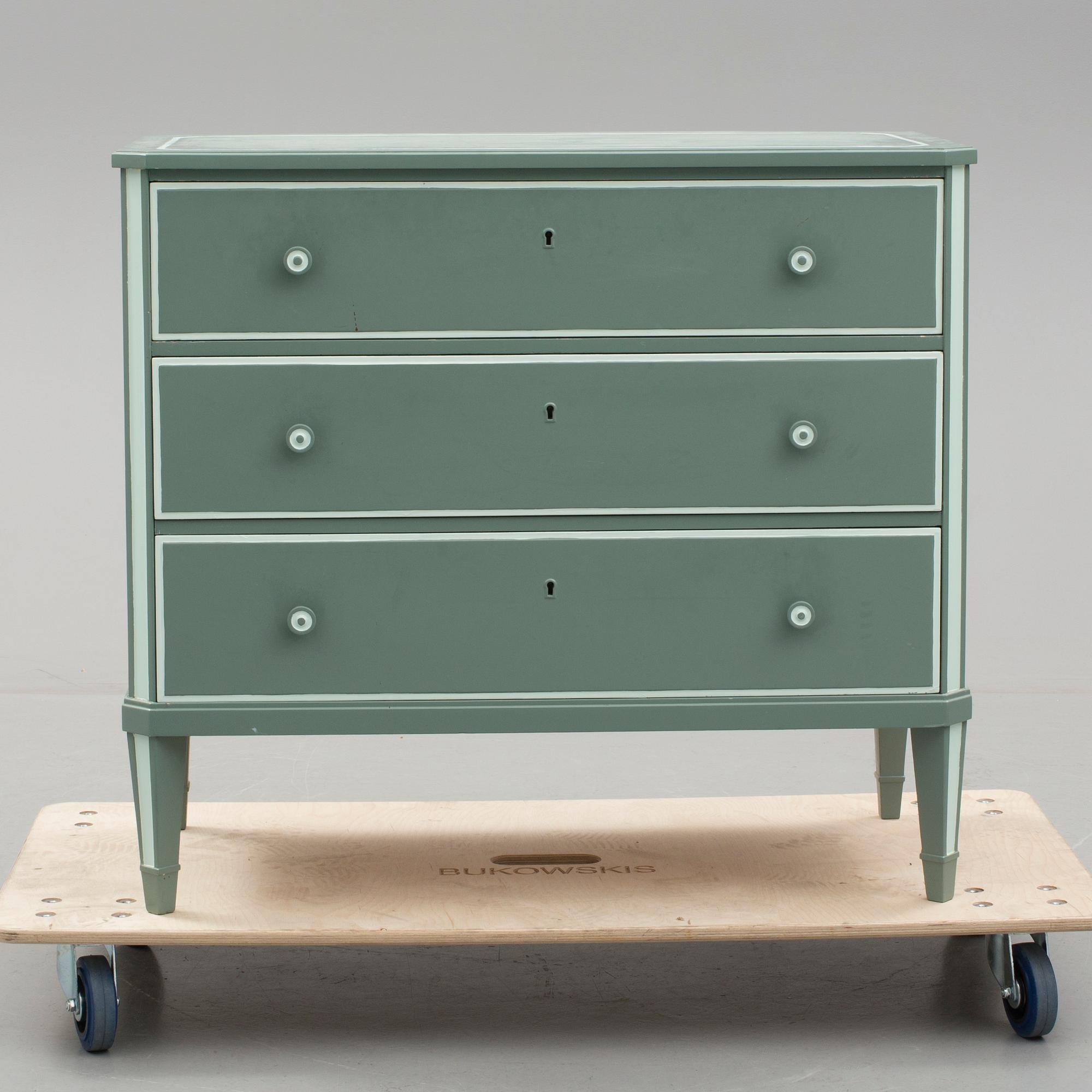 BYRÅ, "Ingrid", Carl Malmsten, AB Svenska Möbelfabrikerna, Bodafors, 1920-tal.