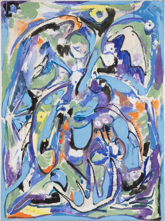 Jim Thorell, akryl på duk, signerad och daterad 2015.