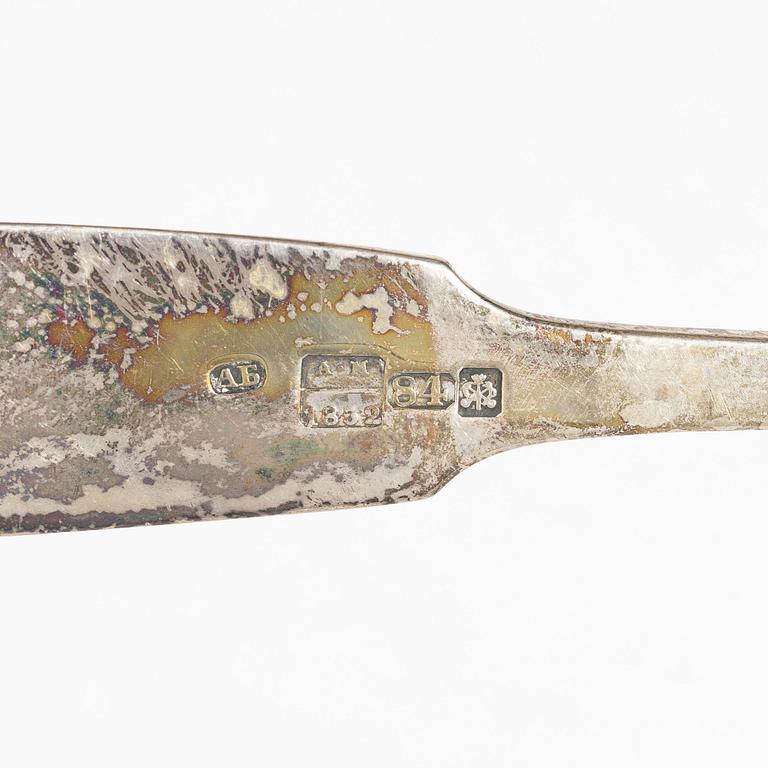 Matskedar, 4 st, silver, St Petersburg 1851-1852.
