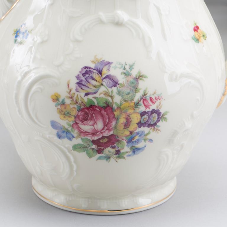 MATSERVIS, 69 delar, porslin, "Sanssouci", Rosenthal.