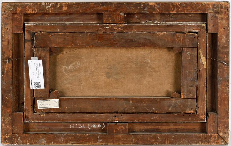 OKÄND KONSTNÄR, olja på duk, England, osignerad, 1800-tal.