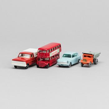 LESNEY MATCHBOX SERIES FOUR CARS.