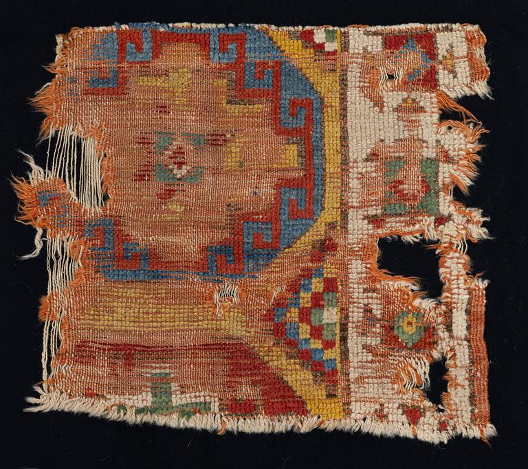 An 18th century Cappadocia 'Memling Gül" fragment, c. 55 x 58 cm.