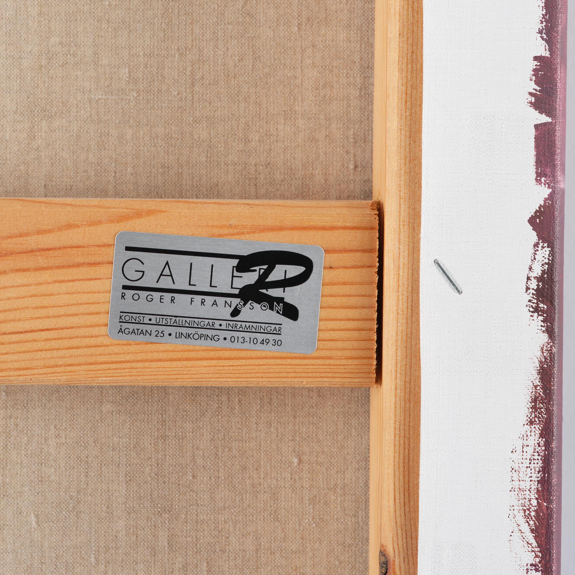 Yrjö Edelmann, "Wrapped darkblue parcel".