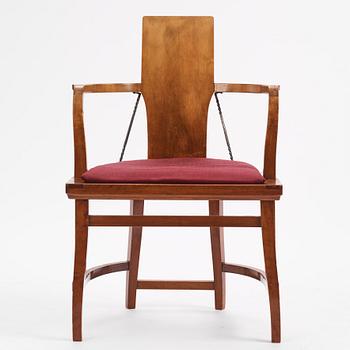 Carl Westman, attributed, armchair, Art Nouveau, 1920s..