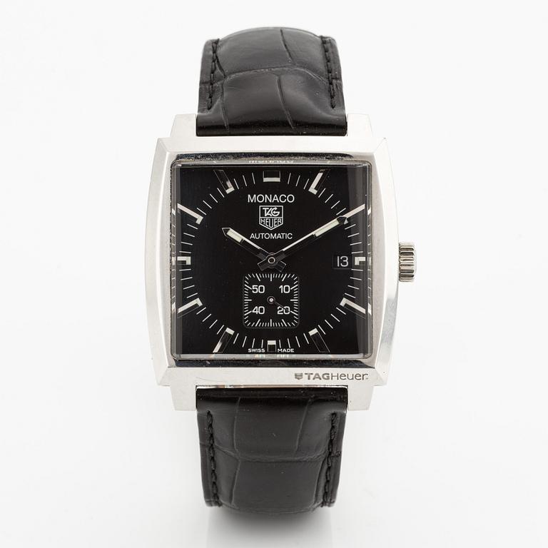 Tag Heuer, Monaco, armbandsur, 37 x 37 mm.