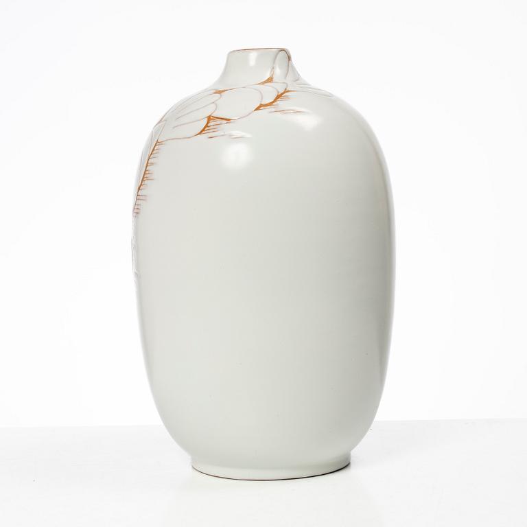 Anna-Lisa Thomson, vase, glazed stoneware, Uppsala Ekeby.