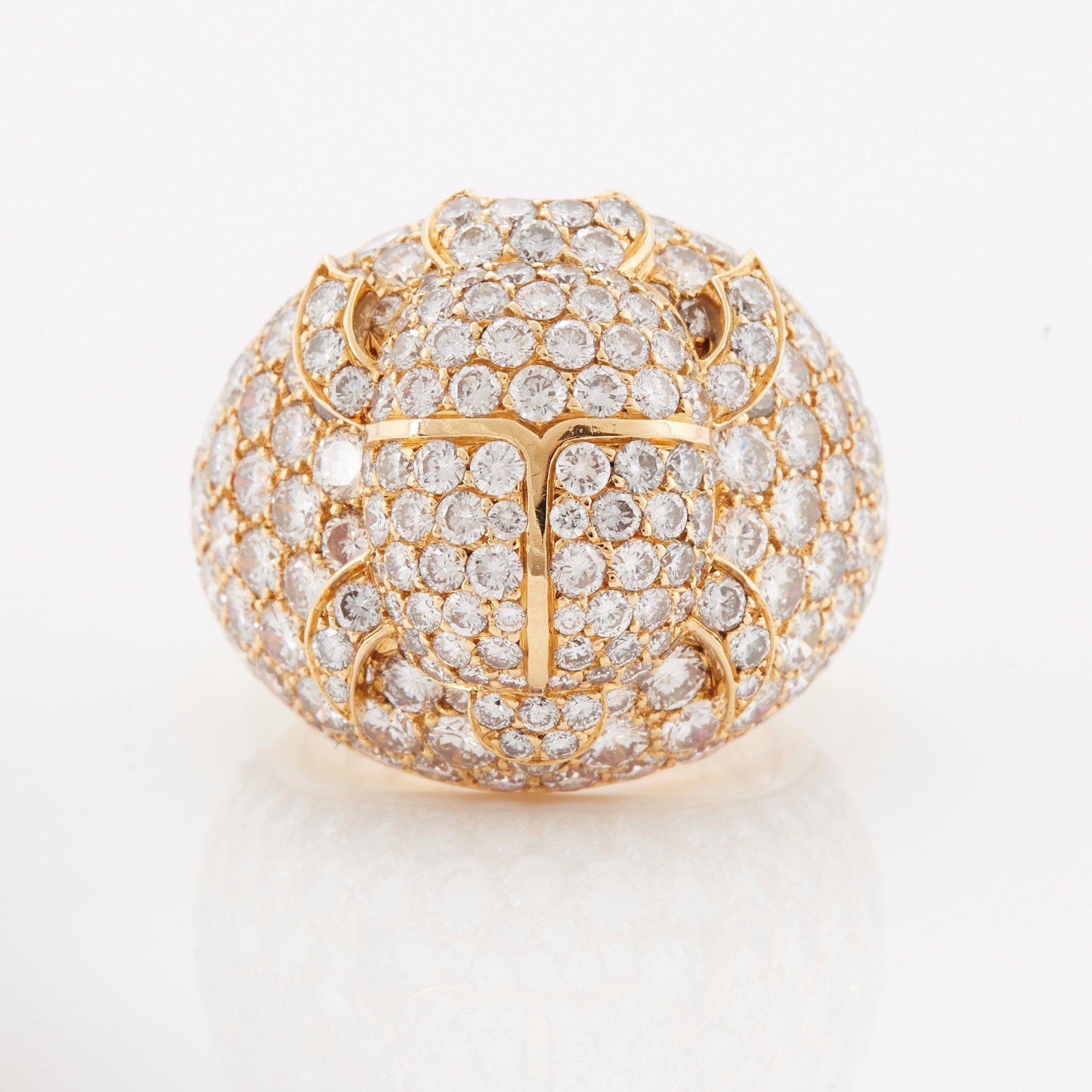 Cartier "Scarab" a ring, special order.