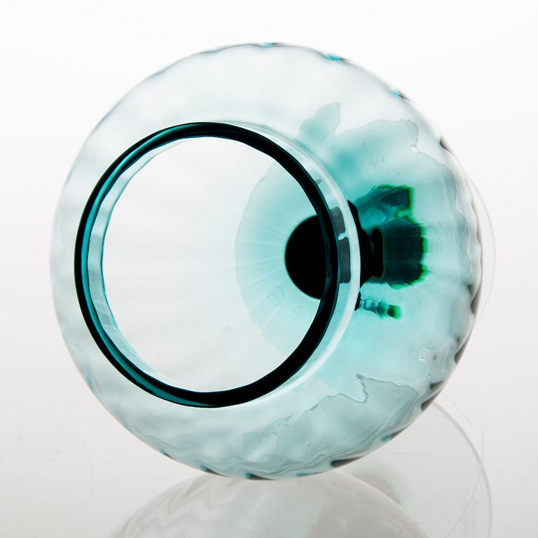 KERTTU NURMINEN, art glass, Lampi-series, Pro Arte 1993, signed K. Nurminen, Nuutajärvi.