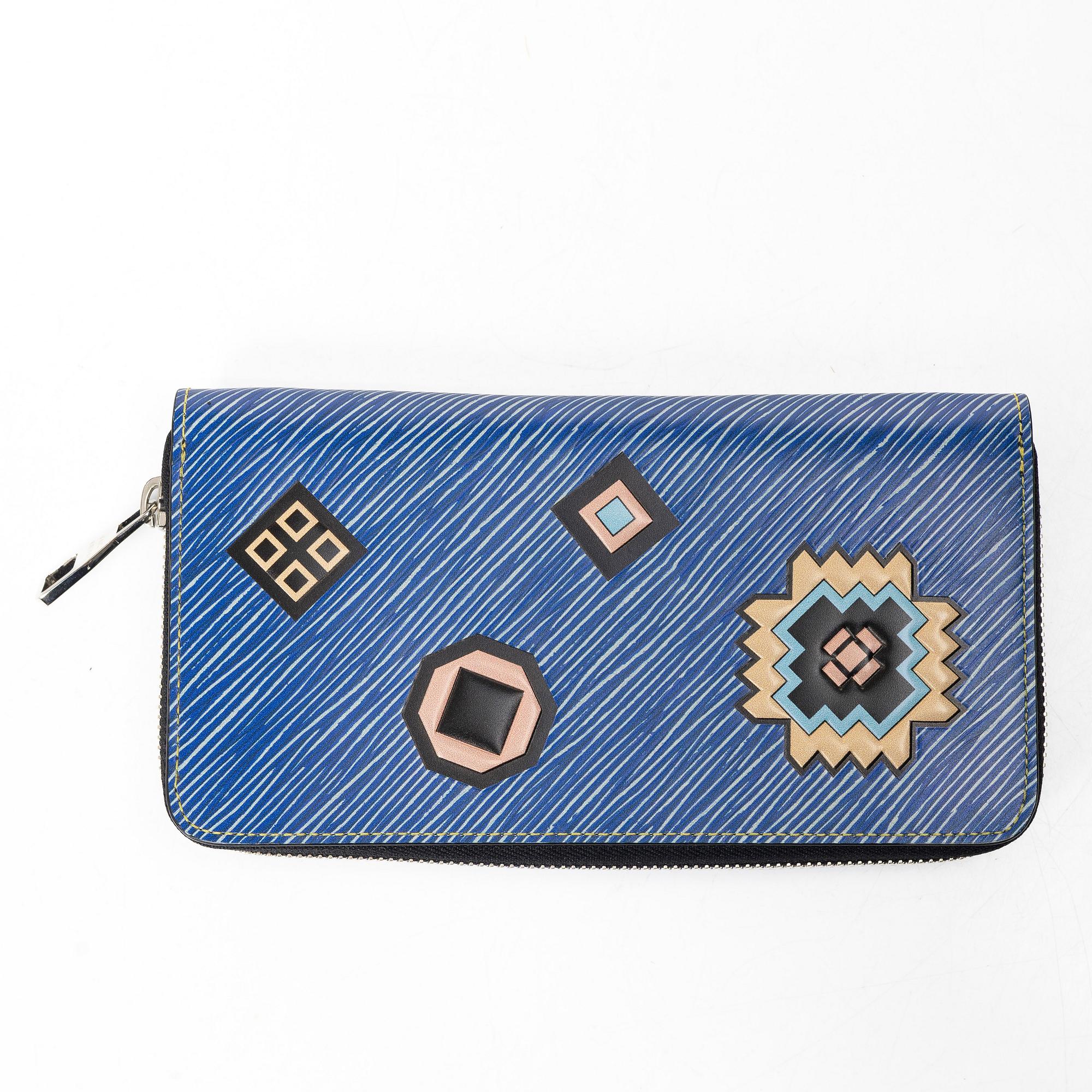 Louis Vuitton, wallet, "Epi Azteque Zippy Wallet", 2015.
