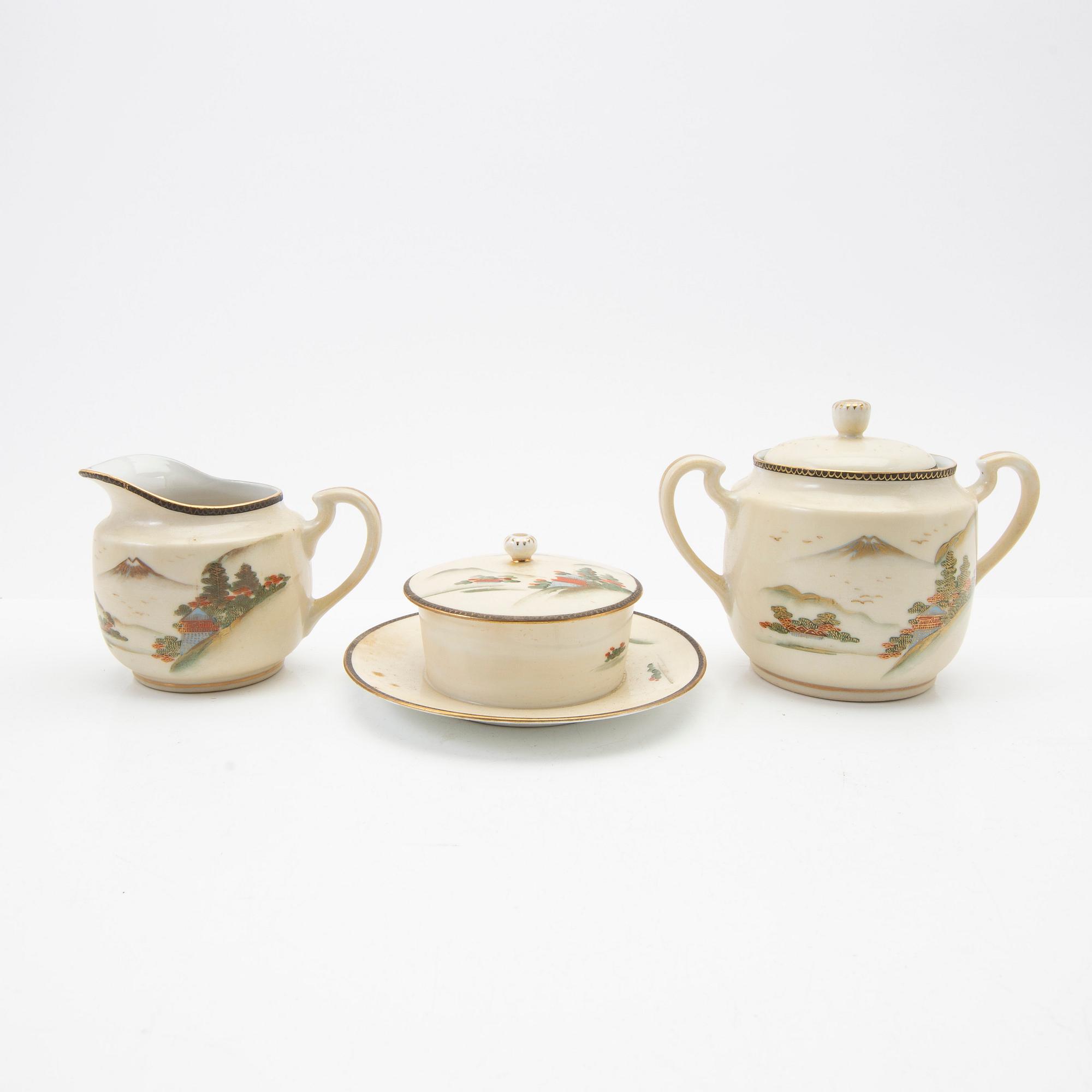 Servis, 99 delar, Japan, "Soko China", 1900-tal.