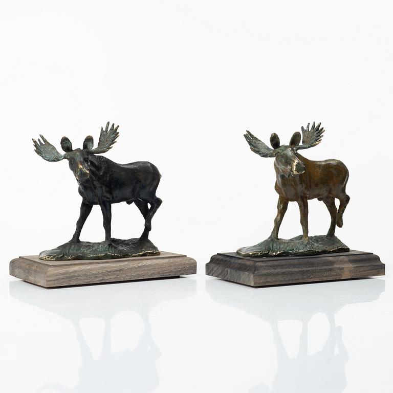 Torbjörn Forsberg, Moose bull, 2 pcs.