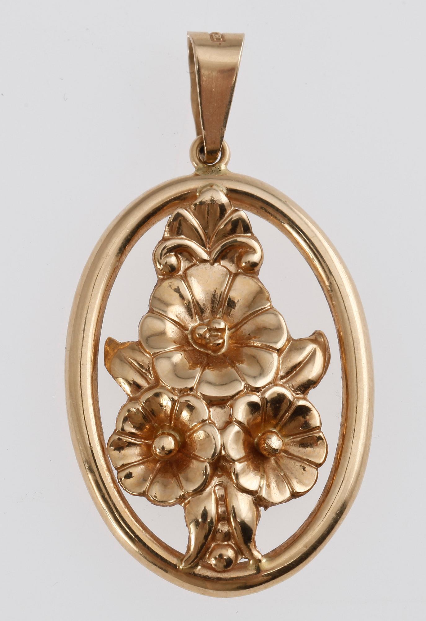 PARTI GULD, 4 delar, 18k guld, bl a Finland, sent 1800-tal - 1900-talets mitt. Tot ca 12 gr.