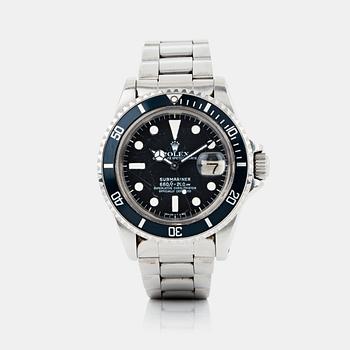 63. ROLEX, Submariner, "White Mark III", "Blue Bezel".